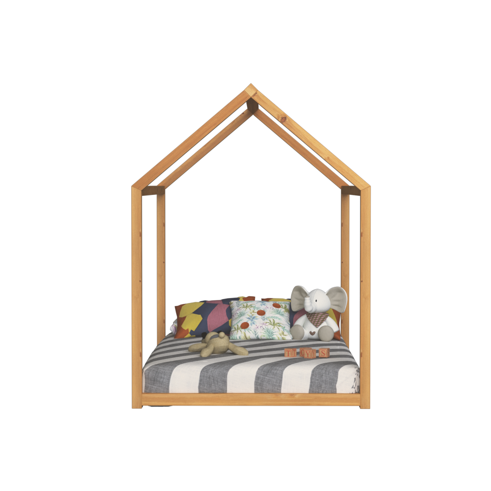CAMA MONTESSORI EVOLUTIVA EN FORMA DE CASA - Imagen 3