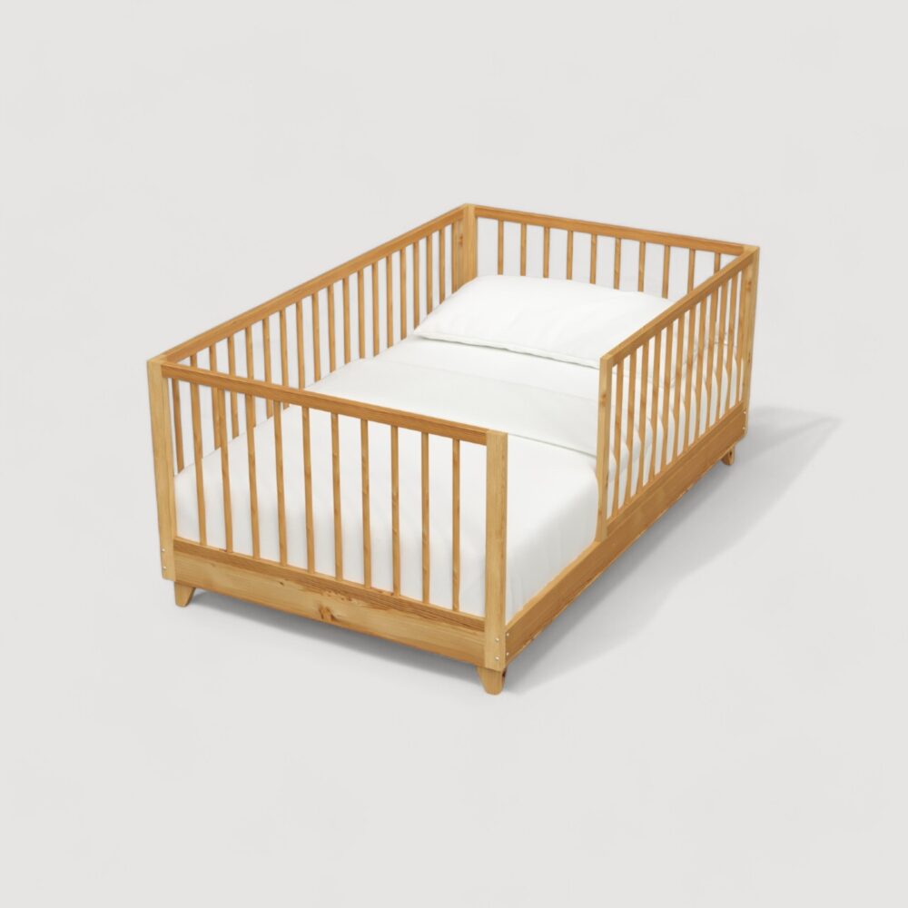 CAMA MONTESSORI EVOLUTIVA DESARMABLE + PATAS