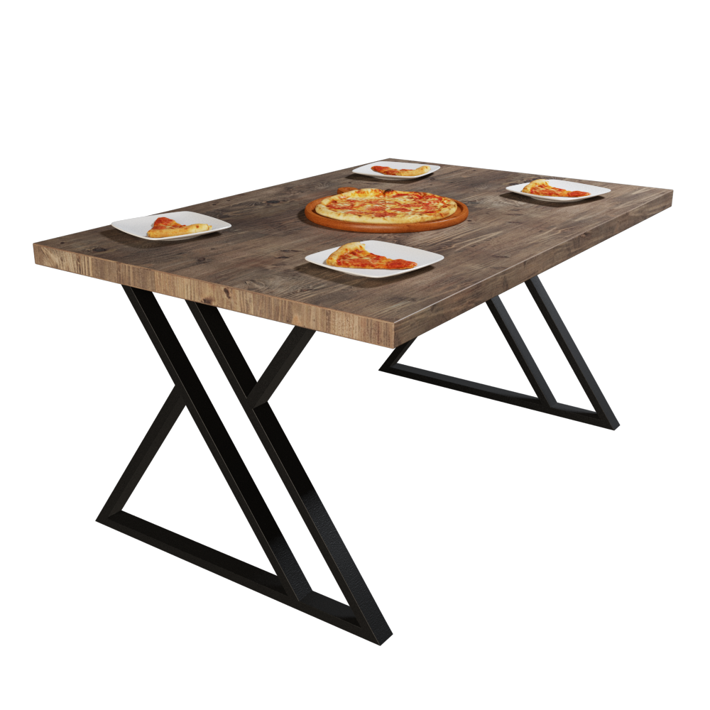 MESA TARUKA + ESTRUCTURA CON ACABADO AL HORNO - Imagen 2