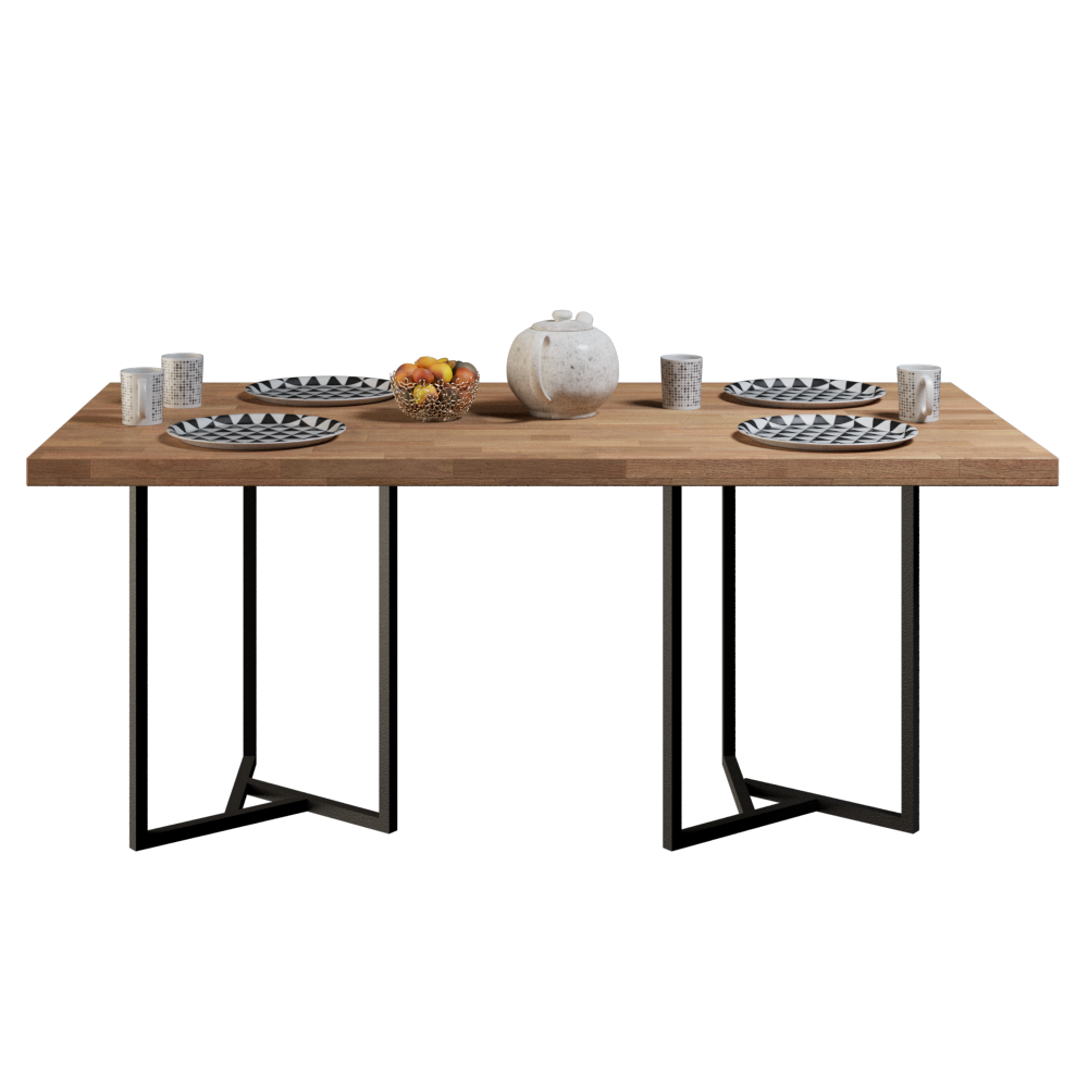 MESA AYANA + ESTRUCTURA CON ACABADO AL HORNO - Imagen 3