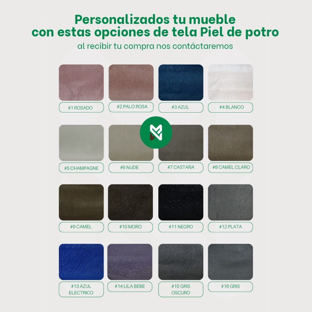 Combo: Cama tapizada Varsovia + Colchon Paraiso - Imagen 5