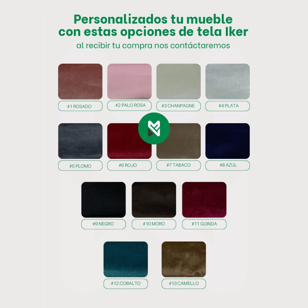 Combo: Cama tapizada Varsovia + Colchon Paraiso - Imagen 4