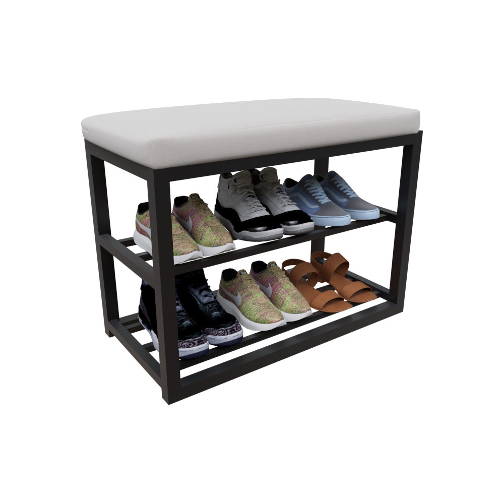 BANCO ZAPATERO MINIMALISTA - Imagen 2