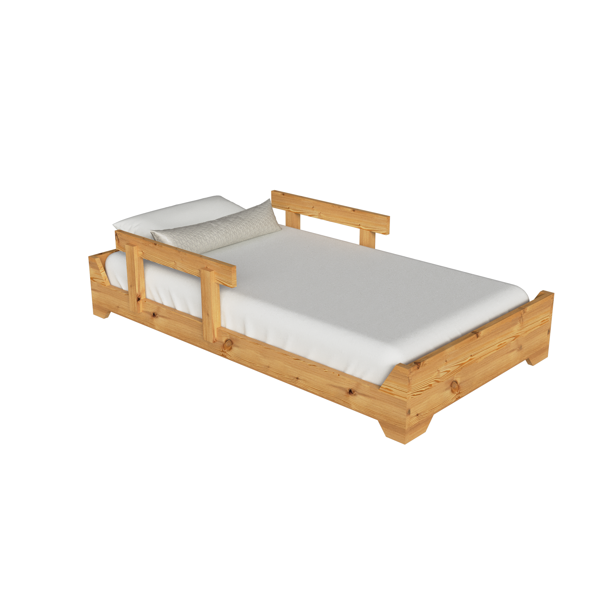 Cama evolutiva Evora - Madera Pino - Imagen 2