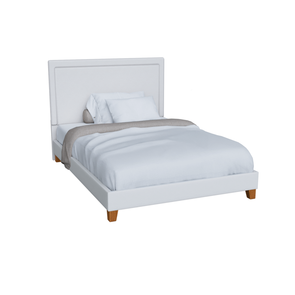 Cama tapizada Flor + Cabecera (Tela antifluido) - Imagen 2