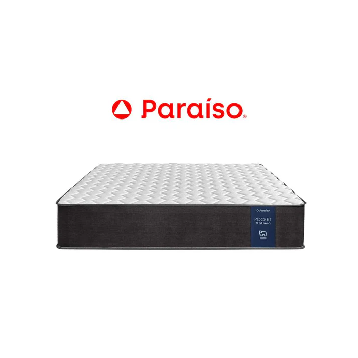 COLCHON PARAISO MODELO: POCKET ITALIANO / QUEEN (RESORTES POCKET) + 1 ALMOHADA + 1 PROTECTOR - Imagen 3