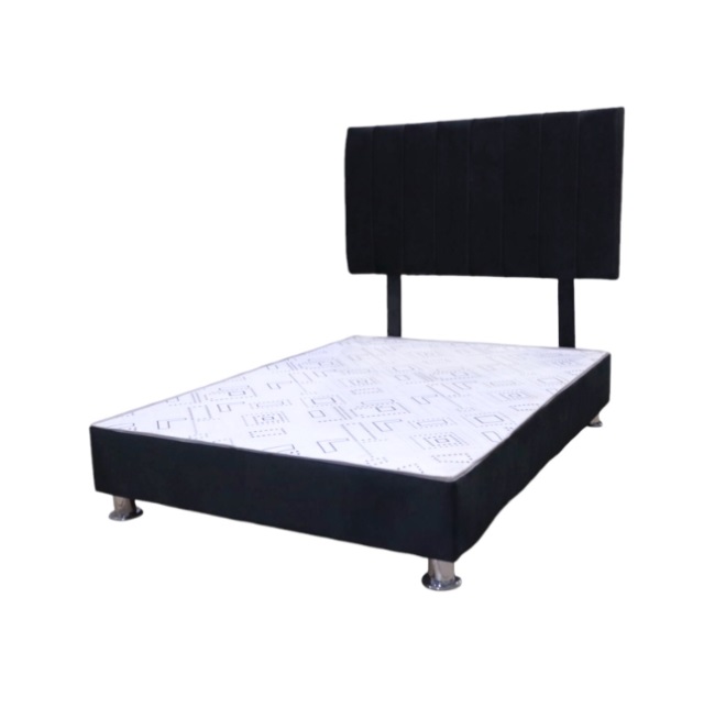 Cama Cali Negro – Tela Antifluido - Imagen 2
