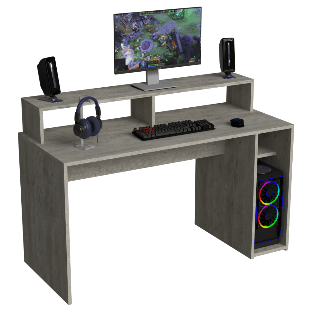 ESCRITORIO GAMER CON ELEVADOR DE MONITOR - Imagen 3