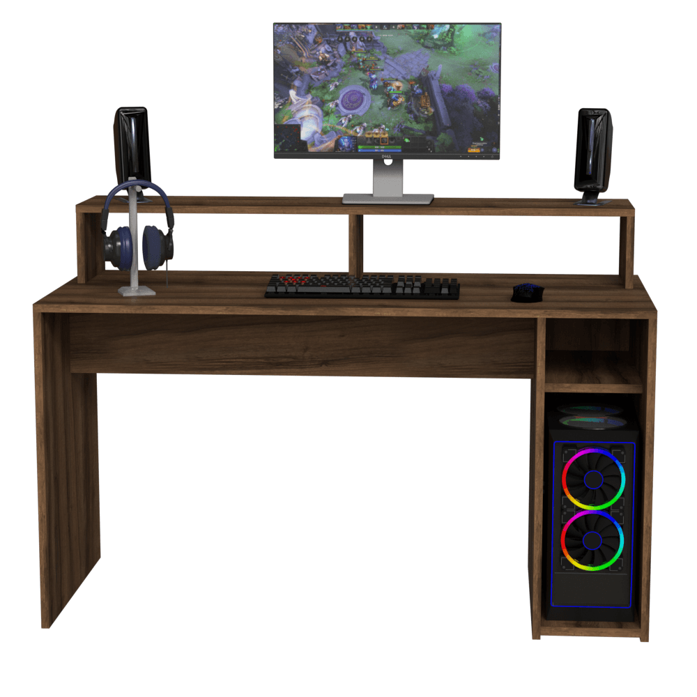 ESCRITORIO GAMER CON ELEVADOR DE MONITOR - Imagen 6