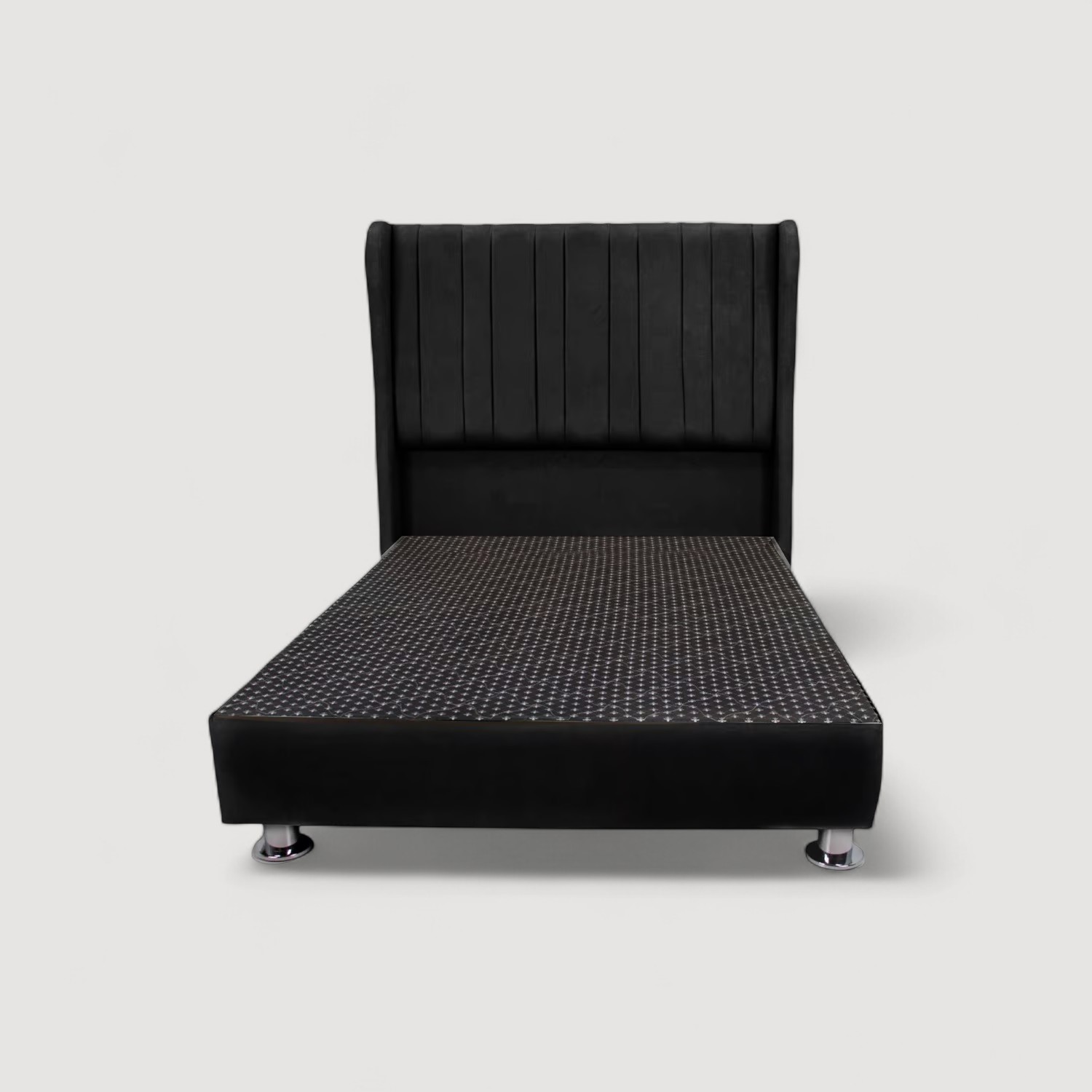 Cama tapizada Barcelona en brazo "P"- Tela antifluido