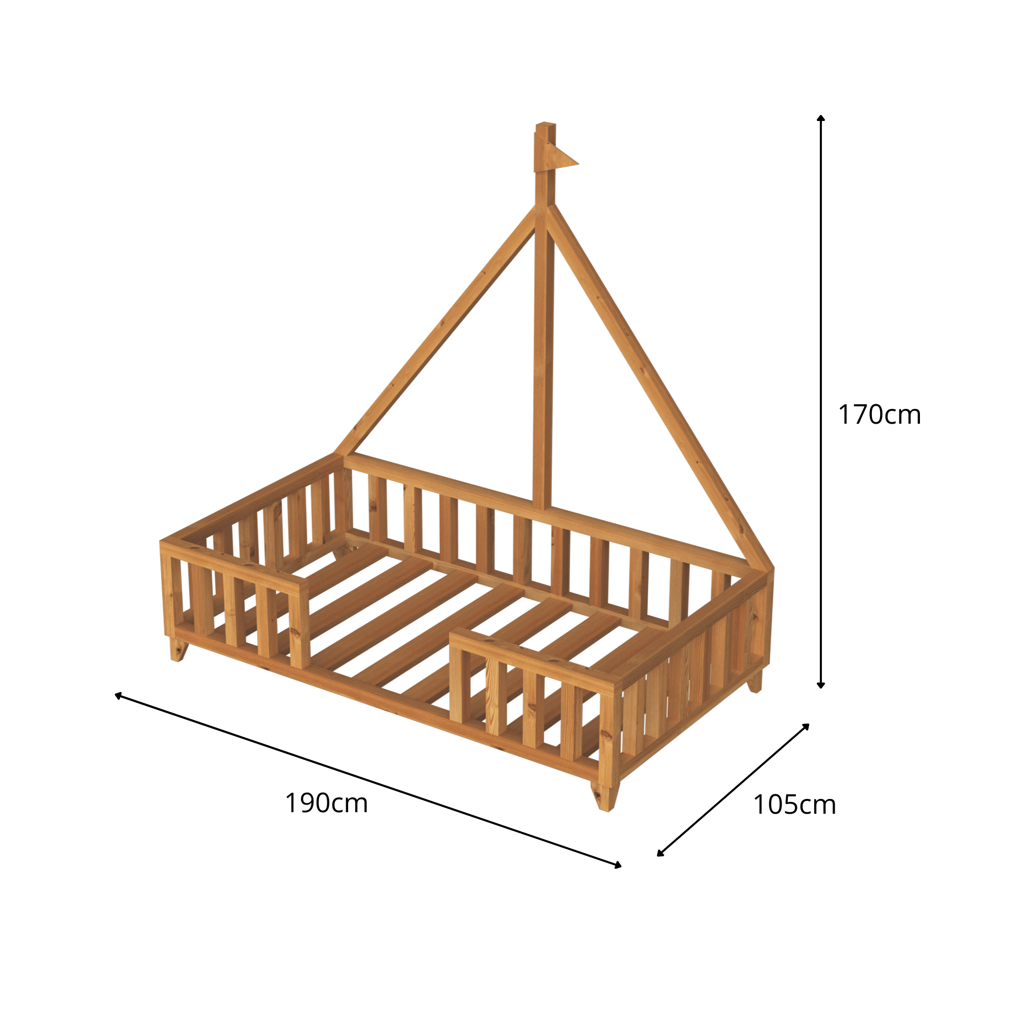 CAMA MONTESSORI EVOLUTIVA SUMA - Imagen 4