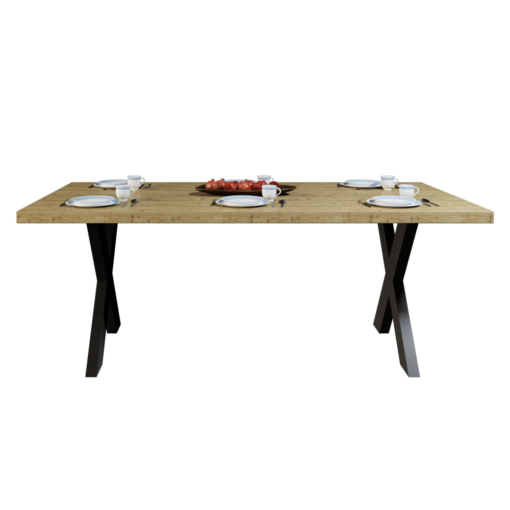 MESA KORIÑA + ESTRUCTURA CON ACABADO AL HORNO - Imagen 3