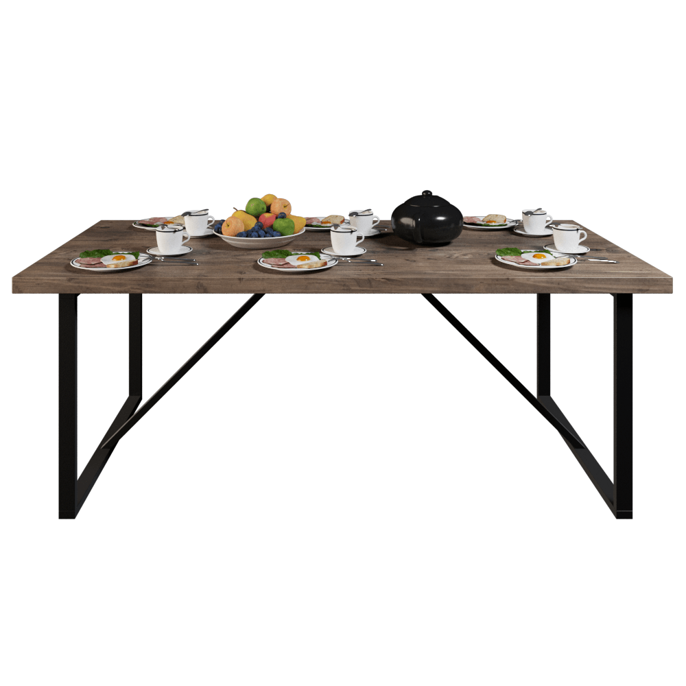 MESA YACHANA + ESTRUCTURA CON ACABADO AL HORNO - Imagen 3