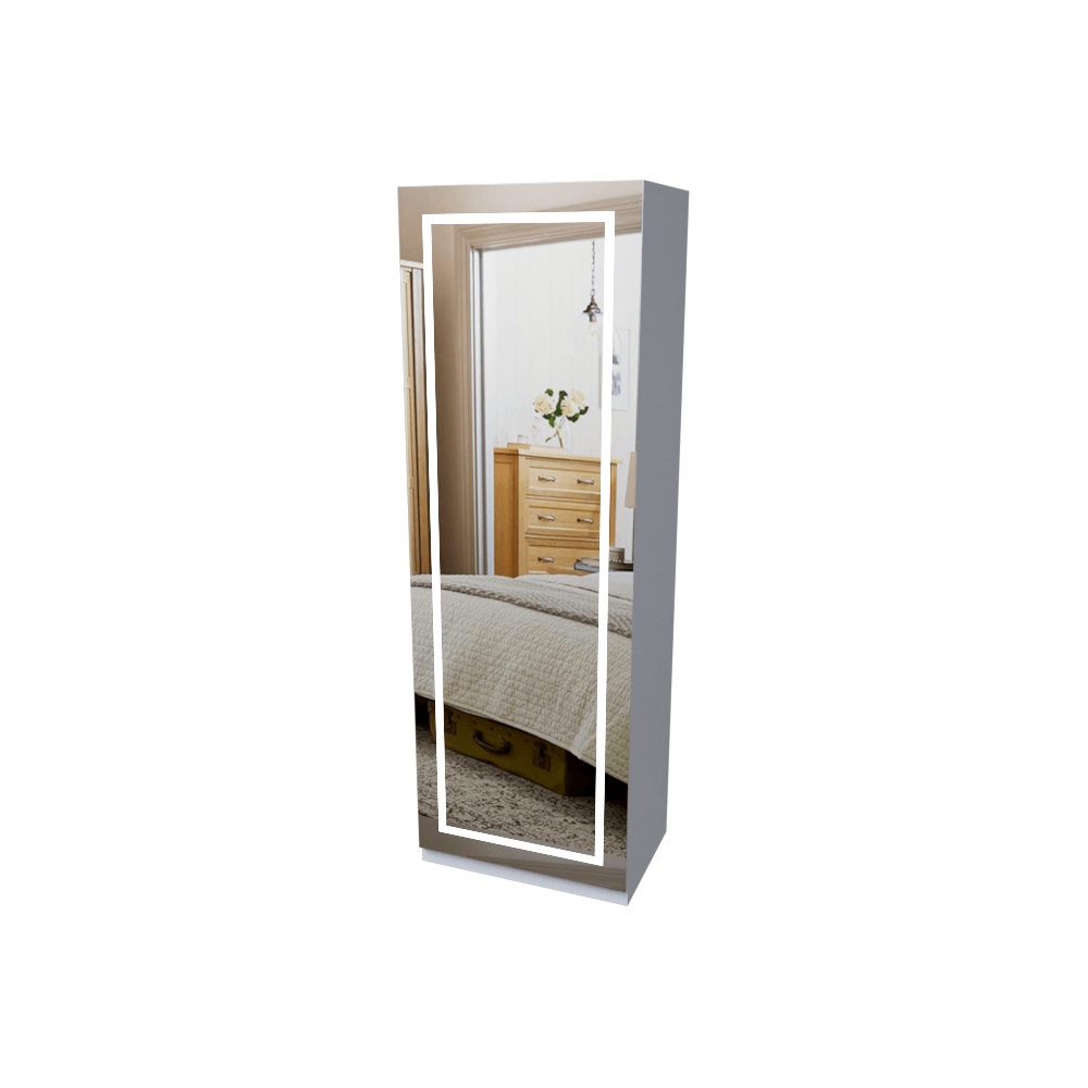 TOCADOR CON PUERTA + ESPEJO CON LUZ LED - Imagen 2