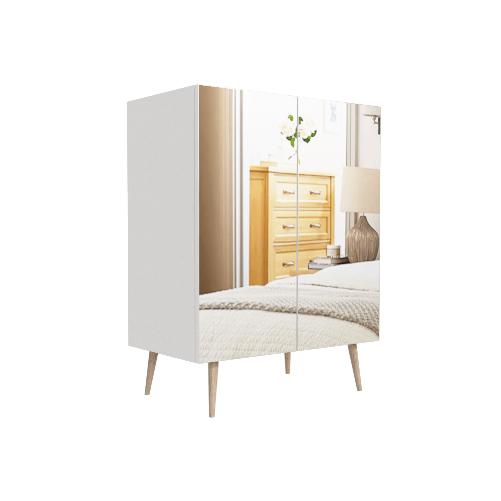 ZAPATERO CLÁSICO + PUERTAS CON ESPEJO Y SISTEMA PUSH - Imagen 2