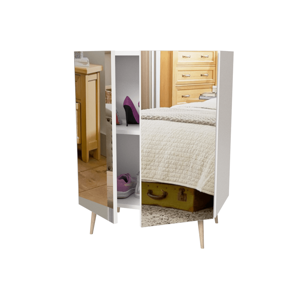 ZAPATERO CLÁSICO + PUERTAS CON ESPEJO Y SISTEMA PUSH - Imagen 3