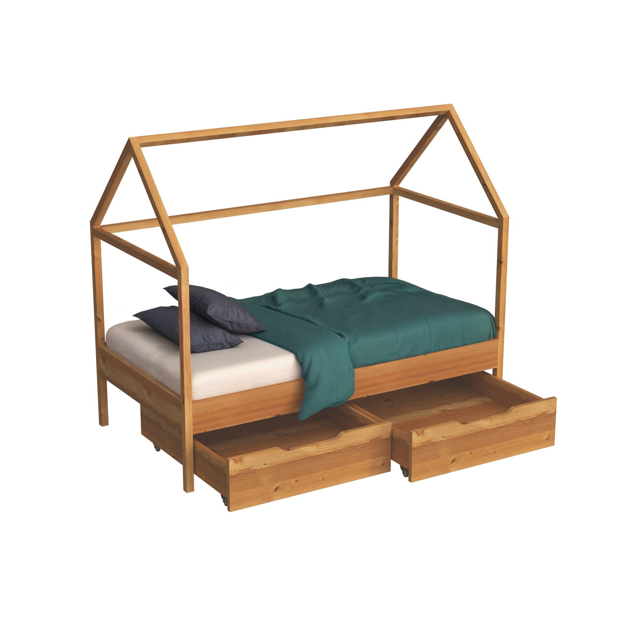 CAMA MONTESSORI TOBY + CAJONES - Imagen 3