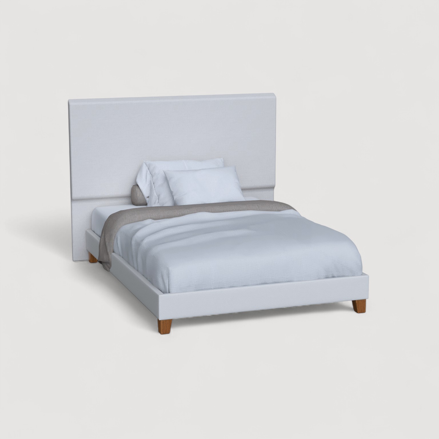 Cama tapizada Foxi + Cabecera (Tela antifluido)
