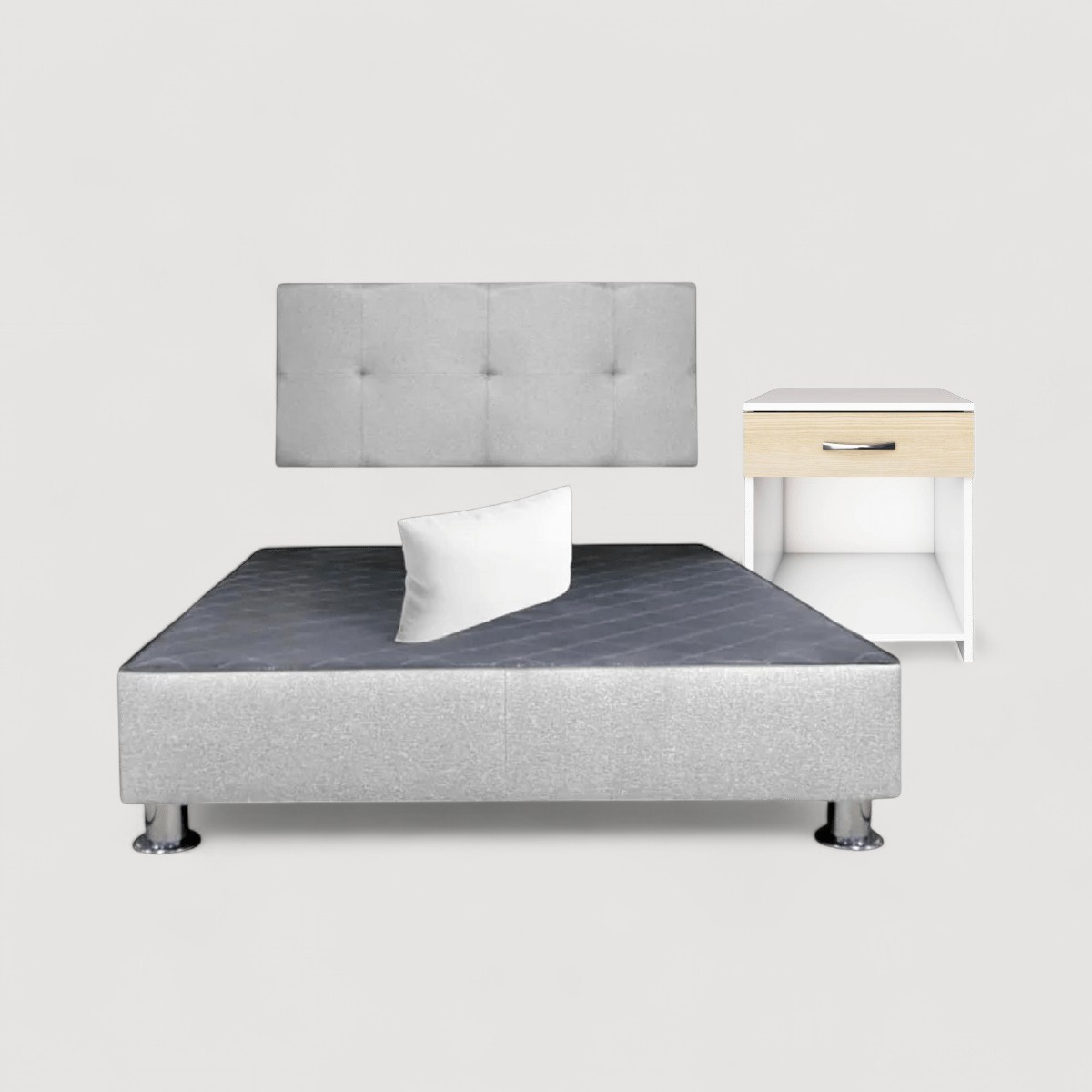 Combo: cama brisa tela antifluido + velador ted + almohada