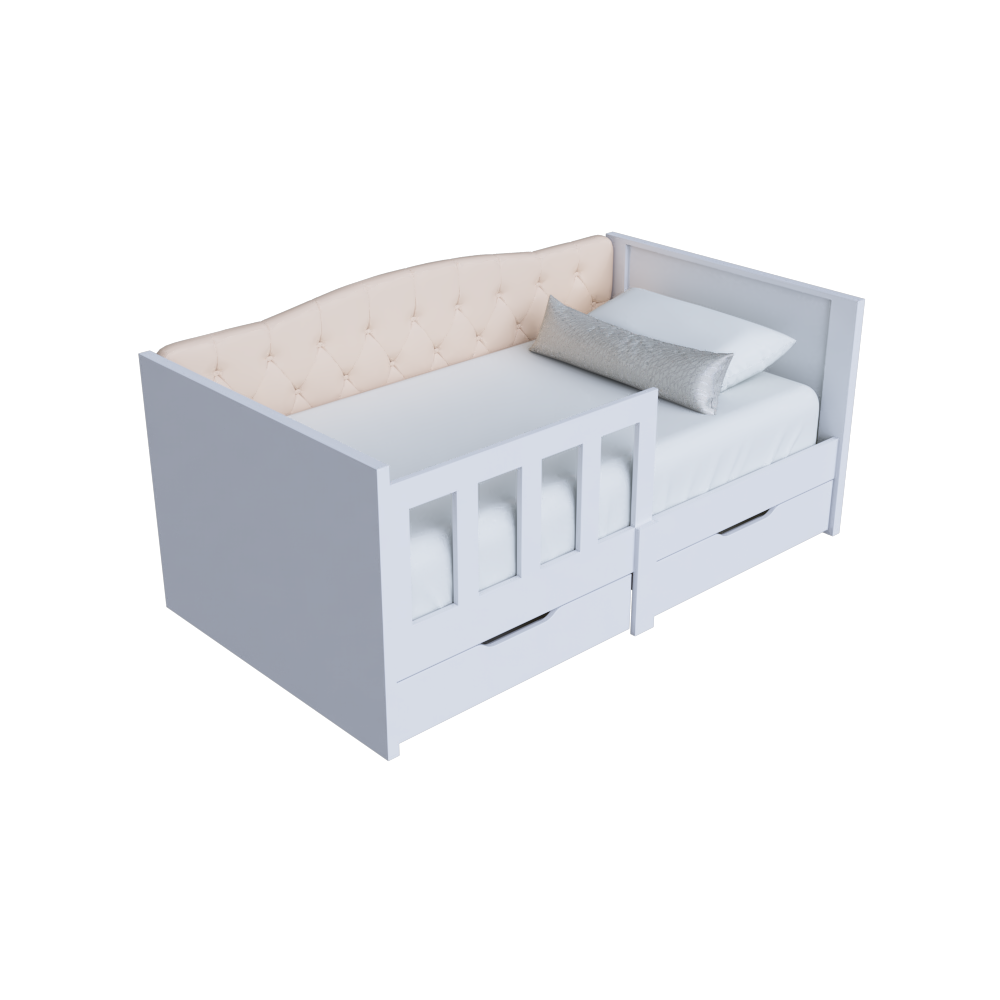 Cama Montessori Tapizada Ambar